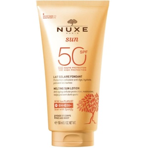 Nuxe Sun Melting Sun Lotion F&B SPF50+ 150 ml produktbilde