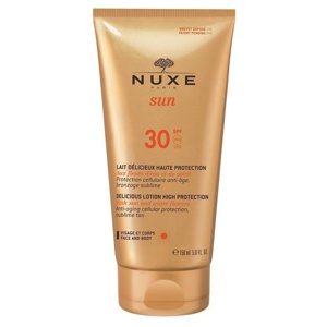 Nuxe Sun Delicious Lotion for Face and Body SPF 30 - 150 ml produktbillede
