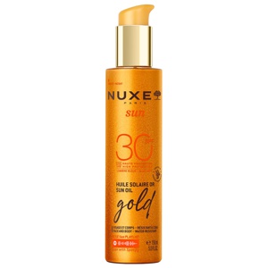 Nuxe Sun Tanning Oil Gold SPF30 150 ml produkt bild