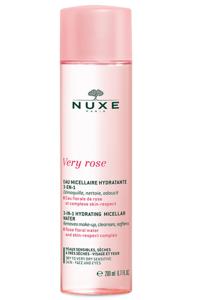 Nuxe Very Rose 3-In-1 Hydrating Micellar Water Dry to Very Dry Skin 200 ml produkt bild