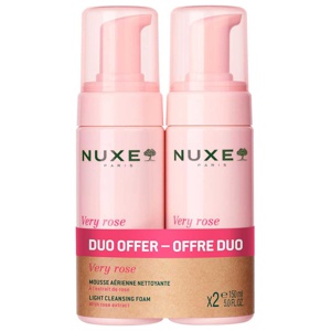 Nuxe Very Rose Reinigungsschaum Duo Produktbild