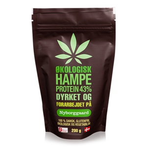 Nyborggaard Hampeprotein 43% Ø 200 g produktbillede