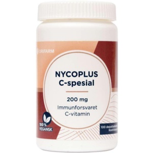 Nycoplus C-spesial 200 mg depottabletter 100 stk produktbilde