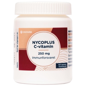 Nycoplus C-vitamin 250 mg produktbilde