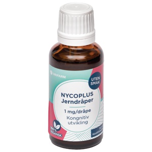 Nycoplus Jerndråper 1 mg/dråpe produktbilde