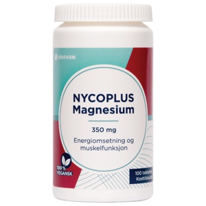Nycoplus magnesium 350 mg 100 stk produktbilde