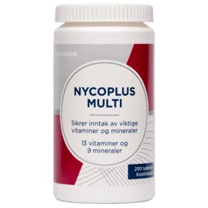 Nycoplus Multi 200 tabletter produktbilde