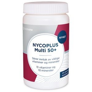 Nycoplus multi 50+ tabletter 100 stk produktbilde