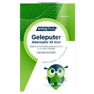 Nycoplus Omega-3 basic geléputer 60 stk produktbilde
