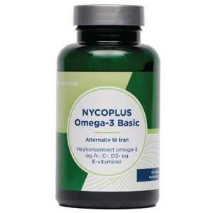 Nycoplus Omega-3 basic kapsler 90stk produktbilde