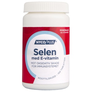 Nycoplus Selen med E-vitamin tabletter 100 stk produktbilde