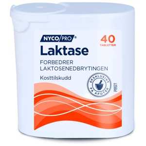 Nycopro Lactase Pocket 40 stk produktbilde