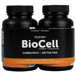 Nypozin Biocell Dubbelpack 120 kapslar produkt bild