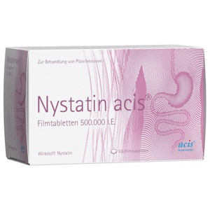 Nystatin acis 100 St Filmtabletten Produktbild