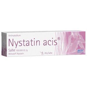 Nystatin acis 20 g Salbe Produktbild