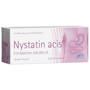 Nystatin acis 50 St Filmtabletten Produktbild