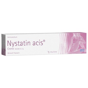 Nystatin acis 50 g Creme Produktbild