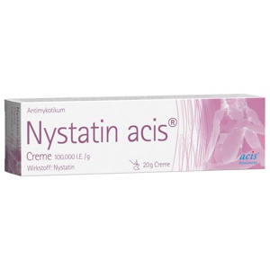 Nystatin acis 20 g Creme Produktbild