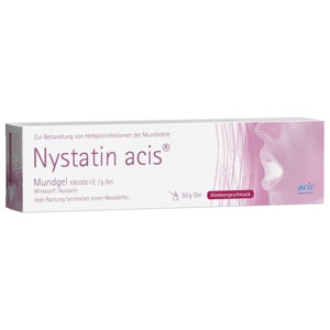 Nystatin acis Mundgel 50 g Gel Produktbild