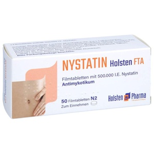 NYSTATIN Holsten Filmtabletten Produktbild