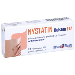 NYSTATIN Holsten Filmtabletten Produktbild
