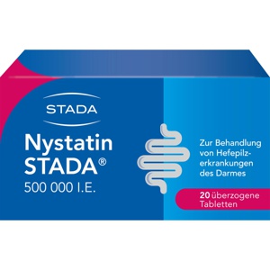 NYSTATIN STADA 500.000 I.E. überzogene Tab. Produktbild