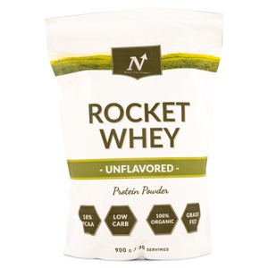 Nyttoteket Rocket Whey Plain Whey 900 g produktbillede