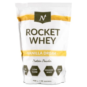 Nyttoteket Rocket Whey Vanilla Dream 900 g produktbillede