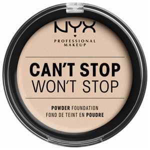 NYX PROF. MAKEUP Can't Stop Won't Stop Powder Foundation - Fair produkt bild
