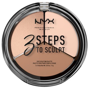 NYX Professional Makeup 3 Steps To Sculpt - Fair produkt bild