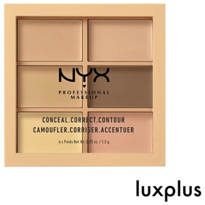 NYX PROFESSIONAL MAKEUP 3C Conceal Correct Contour Palette Light produktbilde