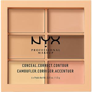 NYX PROF. MAKEUP 3C Palette Conceal Correct Contour Light produkt bild