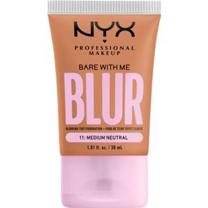 NYX Professional Makeup Bare With Me Blur Tint Foundation 11 Medi produkt bild