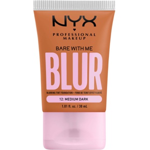 NYX PROFESSIONAL MAKEUP Bare With Me Blur Tint Foundation 12 Medium Dark Produktbild