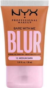 NYX PROFESSIONAL MAKEUP Bare With Me Blur Tint Foundation 12 Medium Dark produktbilde