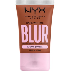 NYX PROFESSIONAL MAKEUP Bare With Me Blur Tint Foundation 16 Warm Caramel Produktbild