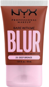 NYX PROFESSIONAL MAKEUP Bare With Me Blur Tint Foundation 20 Deep Bronze produktbilde