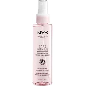 NYX Professional Makeup Bare With Me Prime Set Refresh Multitasking Spray Translucent 130 ml produkt bild