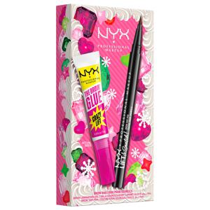 NYX Professional Makeup Brow Tint Espresso och The Brow Glue Crazy Lift produkt bild