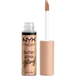 NYX Professional Makeup Butter Gloss Bling 8 ml - 01 Bring The Bling produktbillede