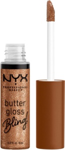 NYX Professional Makeup Butter Gloss Bling 04 Pay Me In Gold 8 ml produktbilde