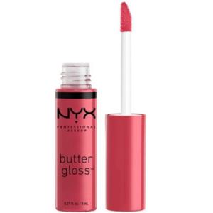 NYX PROF. MAKEUP Butter Lip Gloss - Strawberry Cheesecake produkt bild