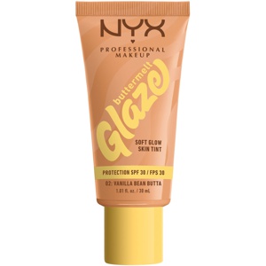 NYX Professional Makeup Buttermelt Glaze Skin Tint SPF30 Foundation produktbillede