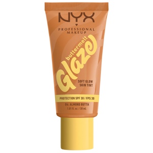 NYX Professional Makeup Buttermelt Glaze Skin Tint SPF30 Foundation 04 Almond Butta 30 ml produkt bild