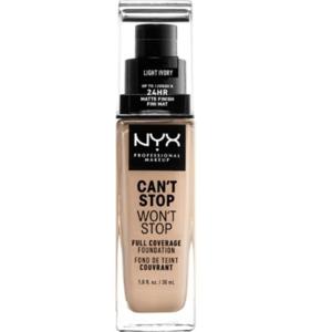 NYX Professional Makeup Can't Stop Won't Stop Foundation Light ivory 4 produkt bild