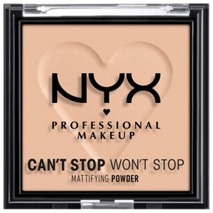 NYX PROFESSIONAL MAKEUP Can’t Stop Won’t Stop Mattifying Powder Light Medium Produktbild
