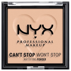 NYX Professional Makeup Can’t Stop Won’t Stop Mattifying Powder Light Medium 3 produktbilde