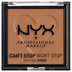 NYX Professional Makeup Can’t Stop Won’t Stop Mattifying Powder Mocha 8 6 g produktbilde