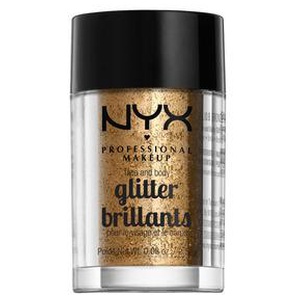 NYX Professional Makeup Face & Body Glitter Brillants - 08 Bronze - 2,5 g. produktbillede