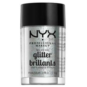 NYX Professional Makeup Face & Body Glitter Brillants 25 g - Ice produktbillede